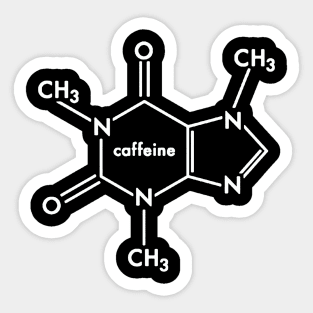 coffe molecule Sticker